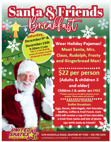 Breakfast with Santa and Bubbles- 10am-12PM CST, The Learning Experience  (Frankfort), December 16 2023