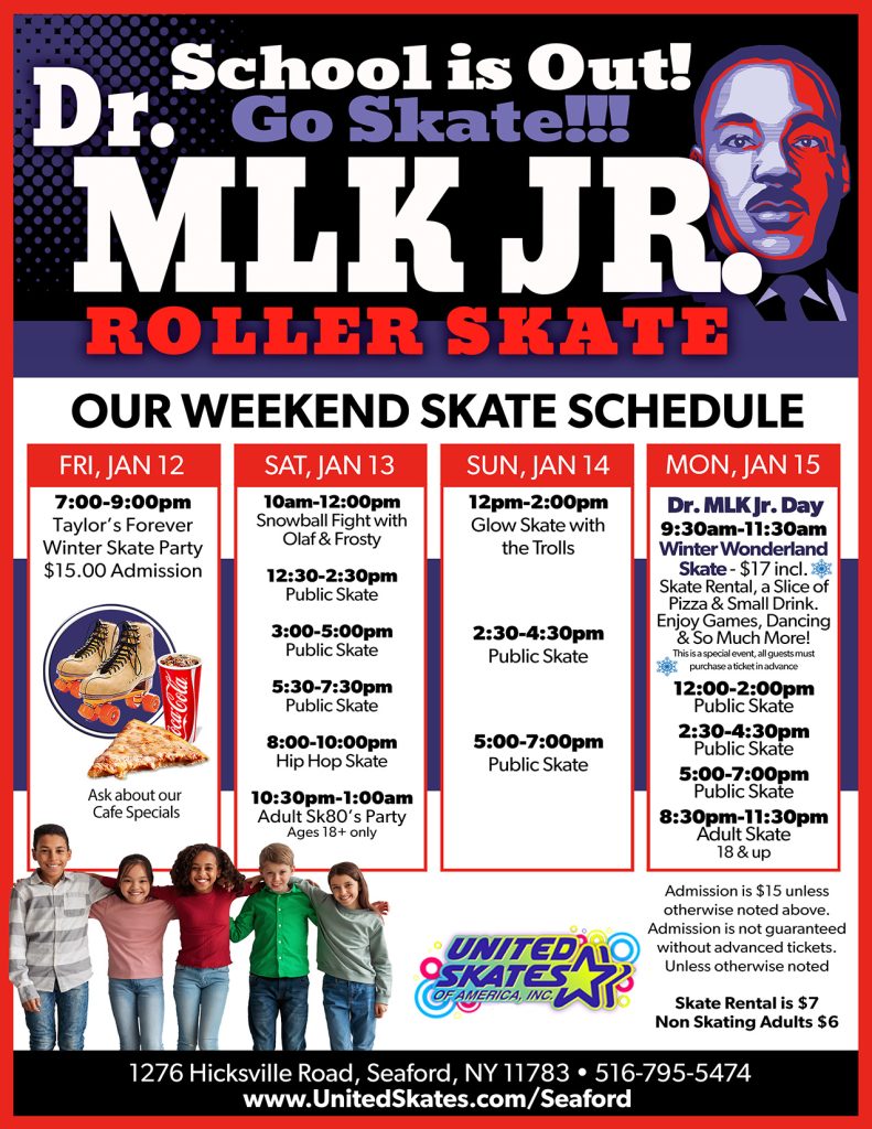 United Skates Seaford MLK Weekend 2024