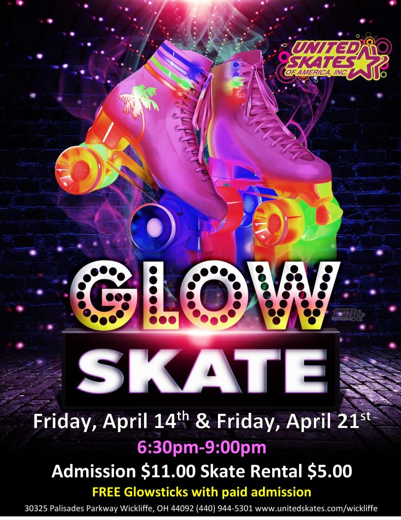 Glow Skate Fridays United Skates of America