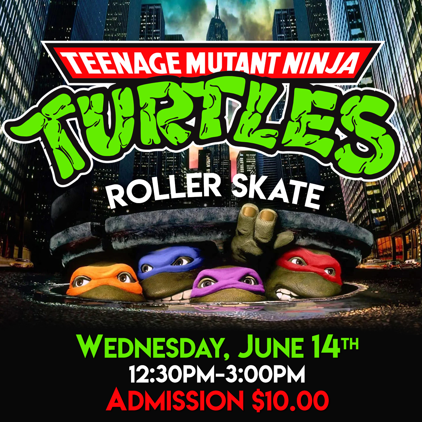 Skate Like a Ninja! (Teenage Mutant Ninja Turtles)