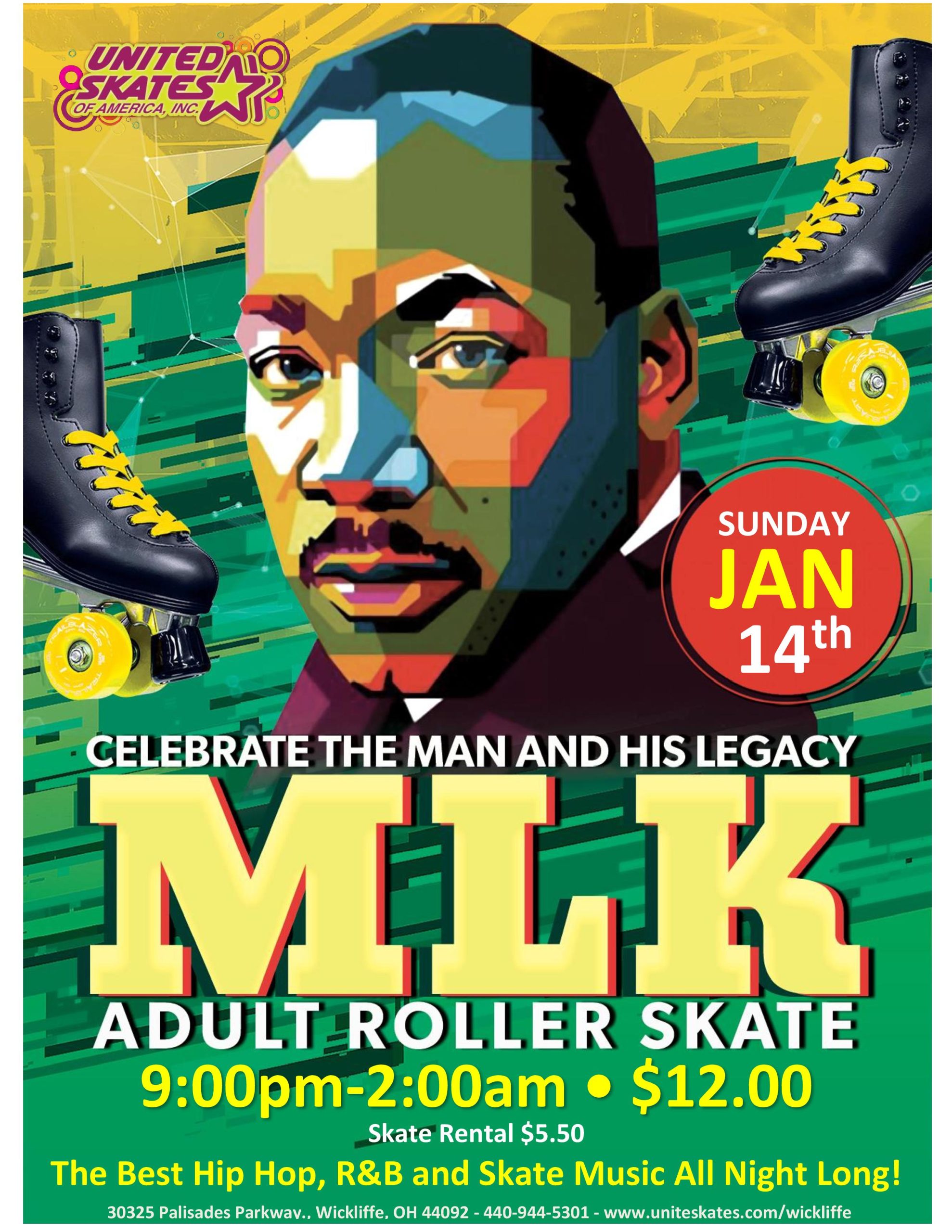 Adult Late Night Skate United Skates of America