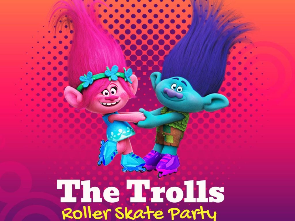Glow Skate With The Trolls United Skates of America