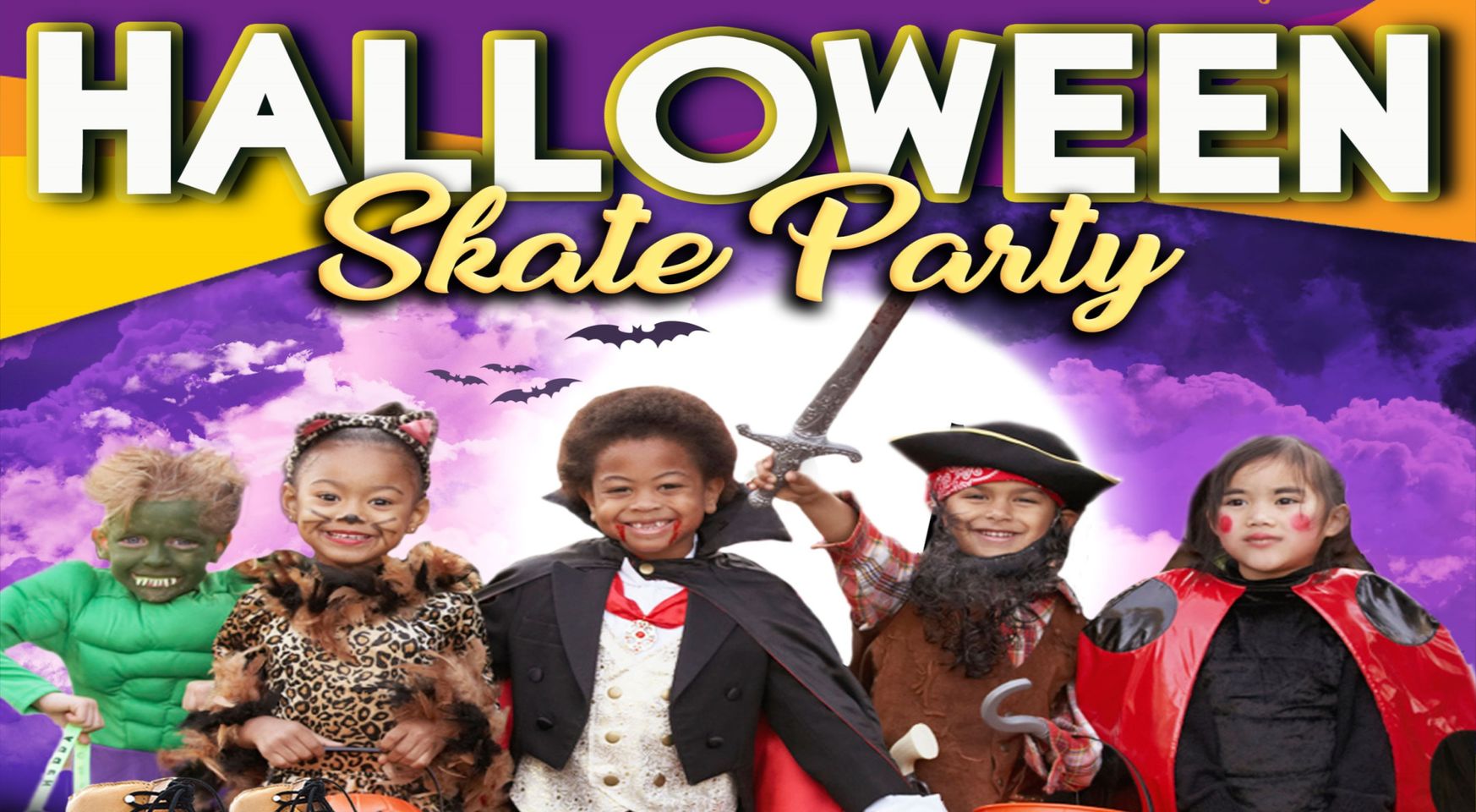 Kids Halloween Skate Party at United Skates