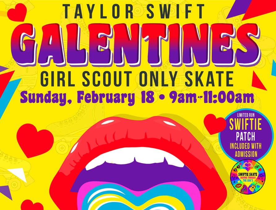 Girl Scouts Galentine's Day Skate at United Skates Rhode Island