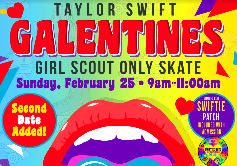 Girl Scouts Galentine's Day Skate at United Skates Rhode Island