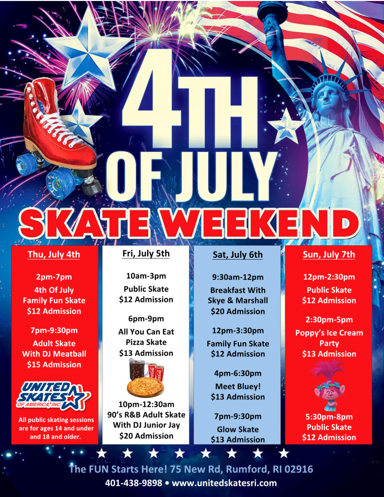 Fourth of July Weekend At United Skates