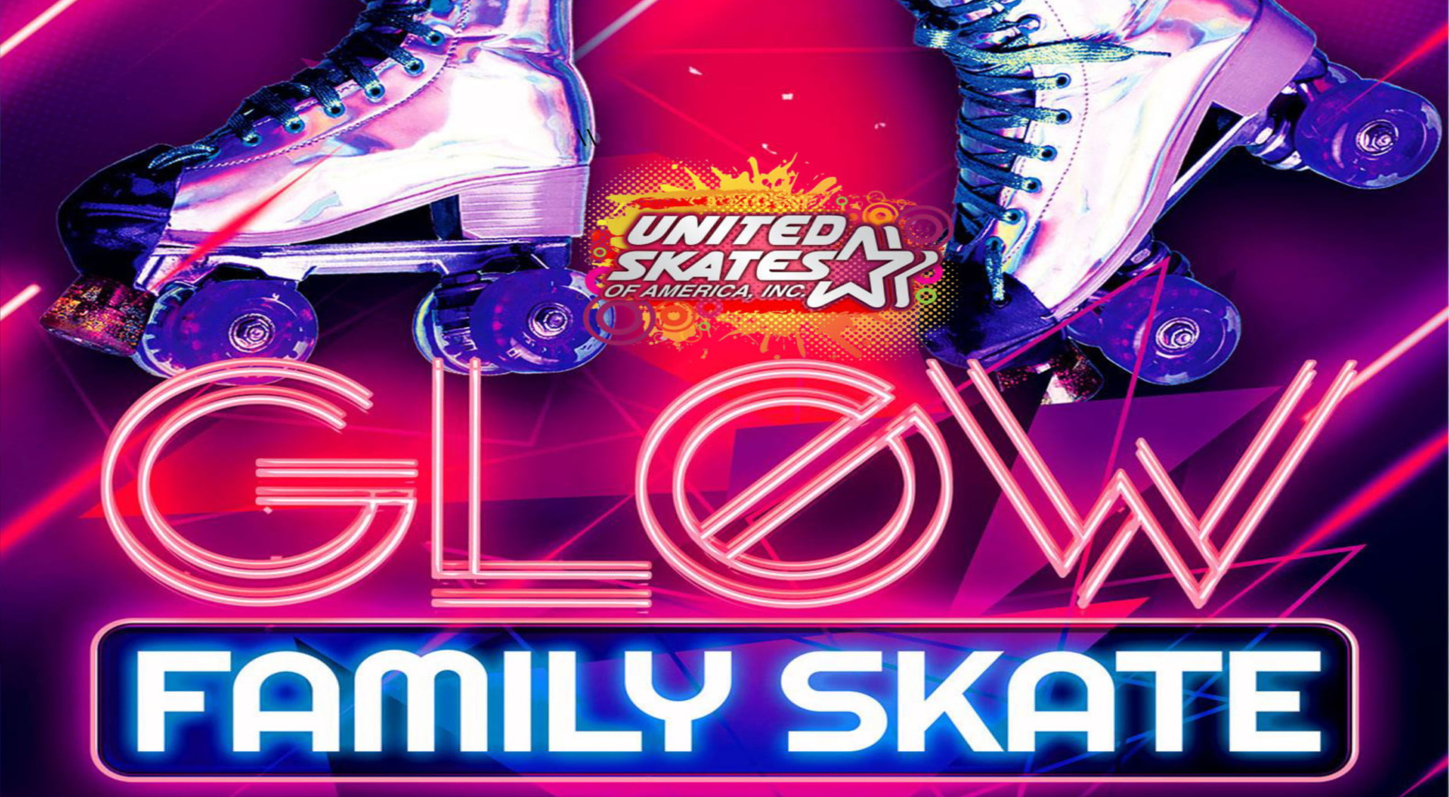 Family Glow Skate at United Skates RI