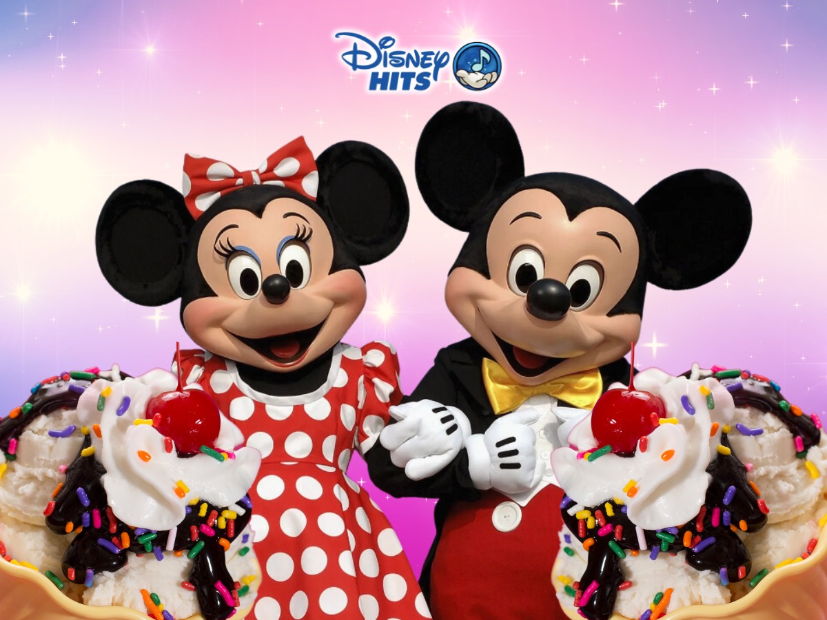 Disney Hits Ice Cream Party with Mickey & Minnie