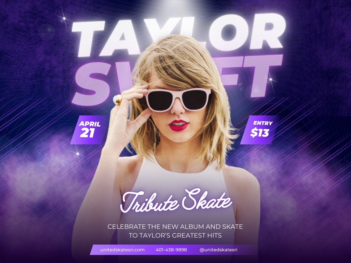 Taylor Swift Skate at United Skates RI