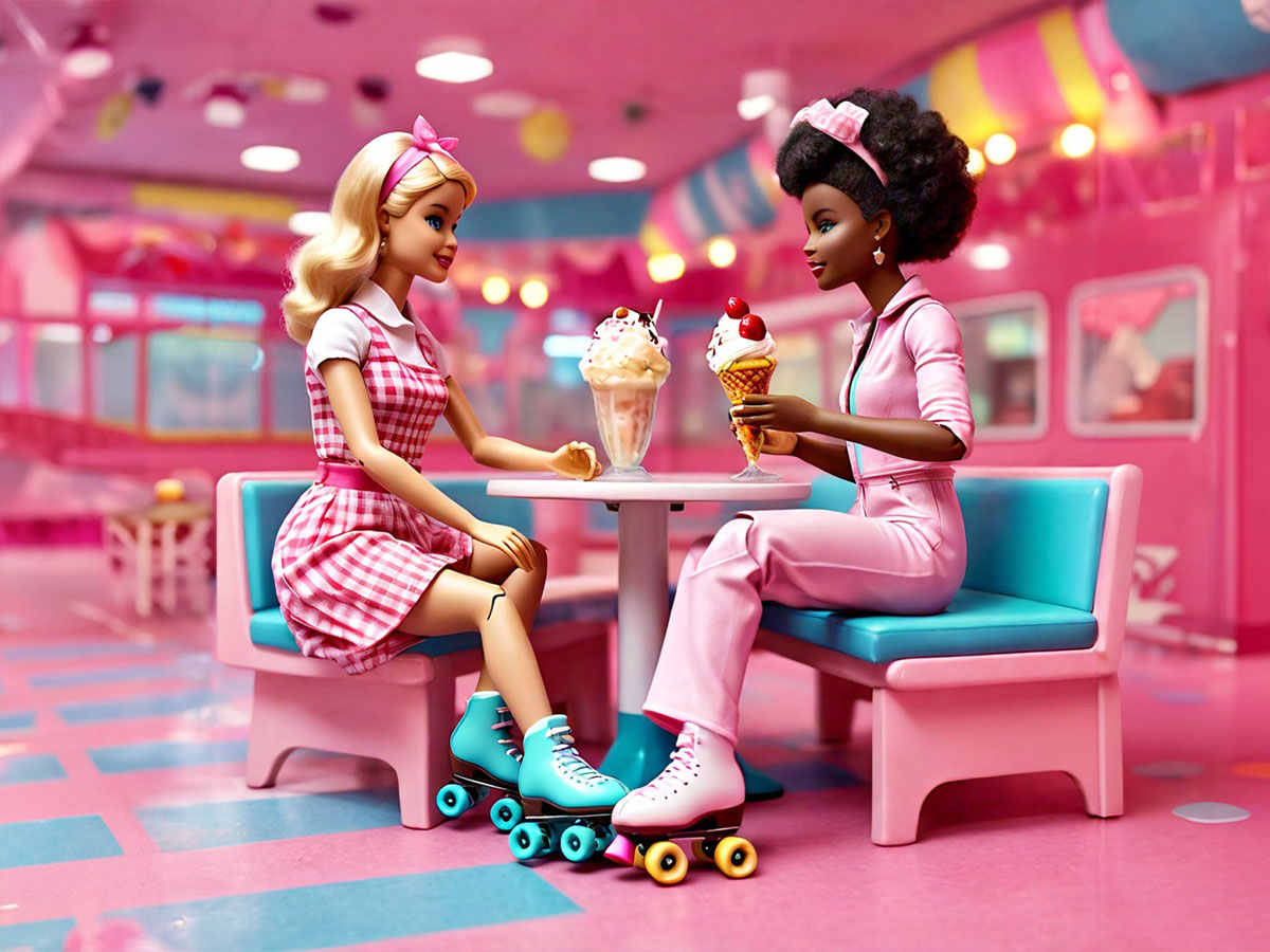 Barbie’s Ice Cream Skating Party | United Skates of America