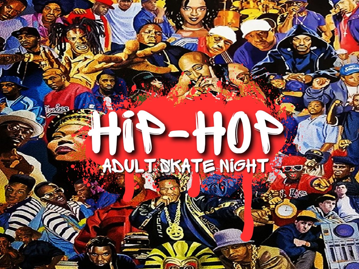 Hip Hop Legends Adult Skate Night at United Skates, RI