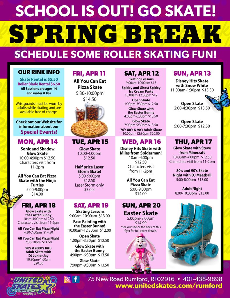 Spring Break is Hare at United Skates