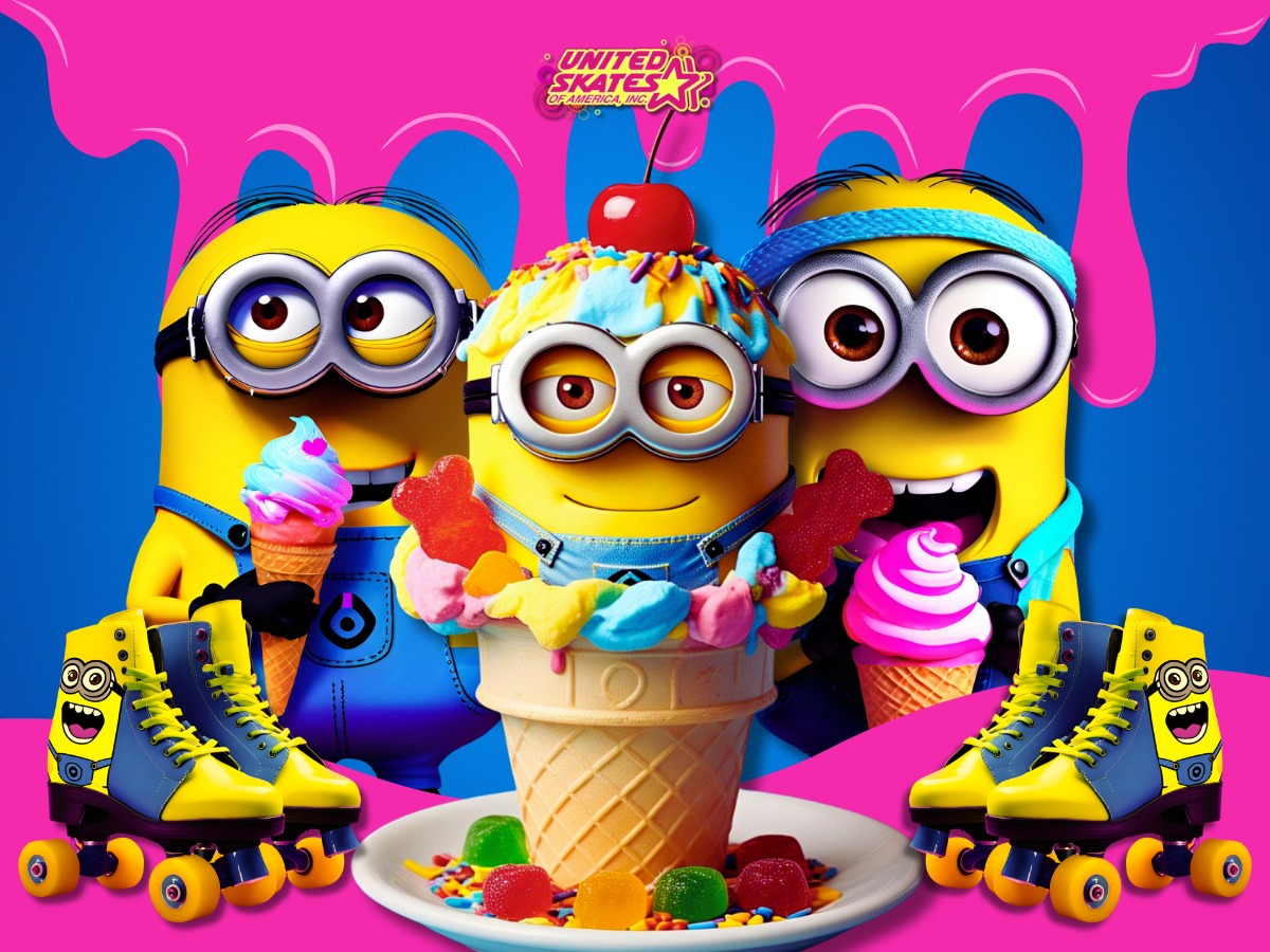 Minion Ice Cream Party at United Skates