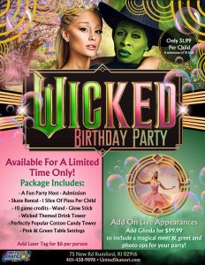 Wicked Parties at United Skates RI