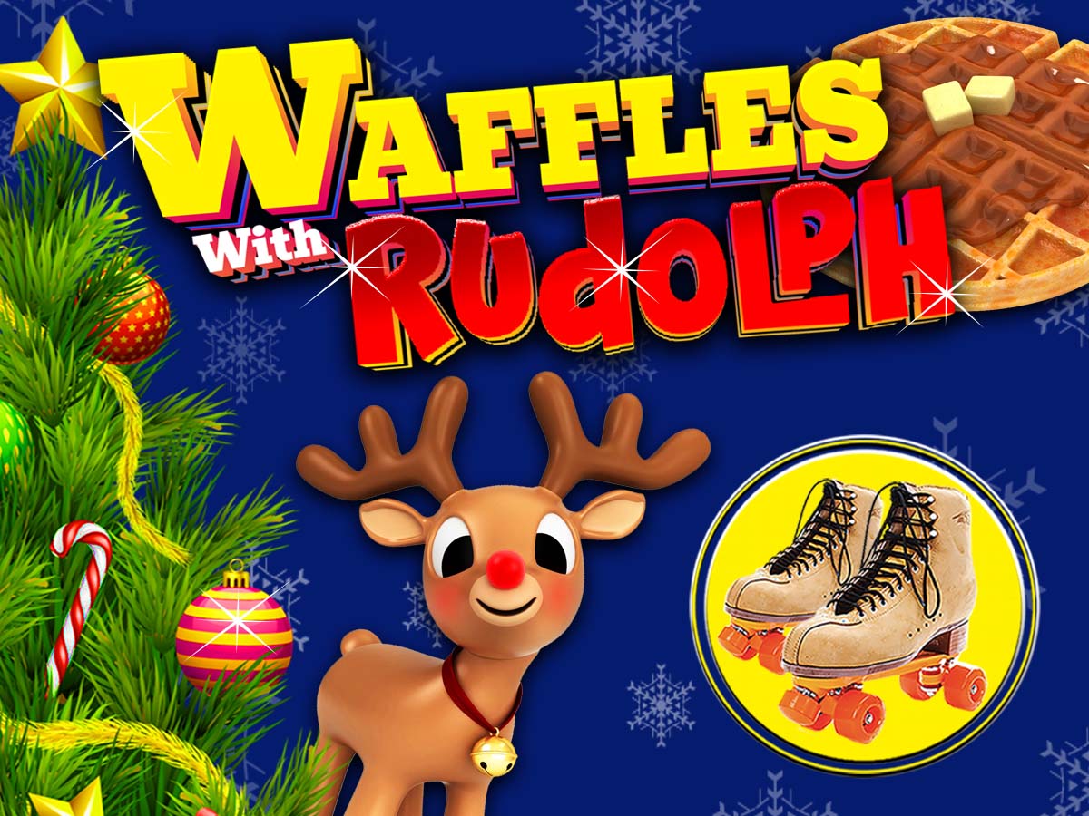 United Skates featuring Waffles with Rudolph