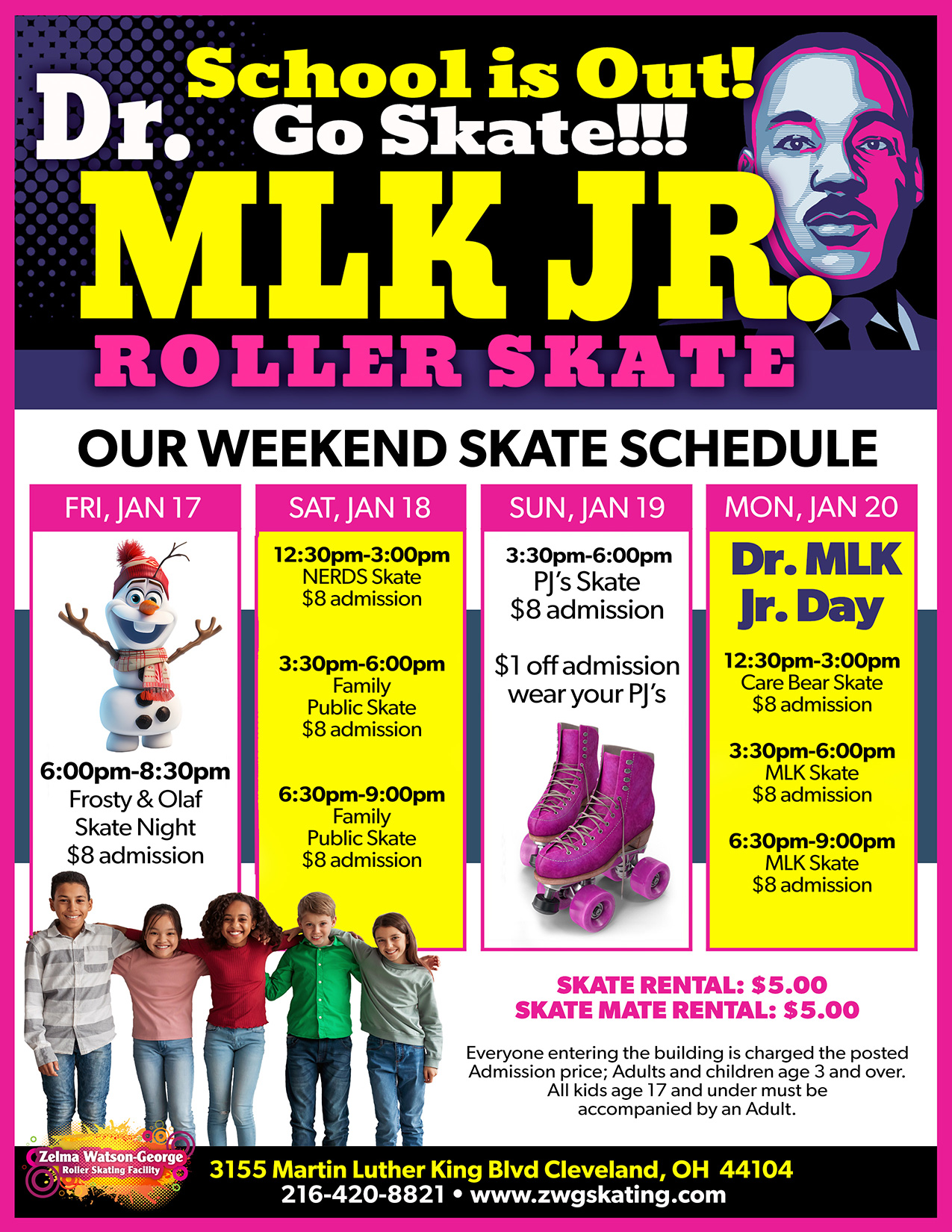 ZWG Skating MLK Weekend