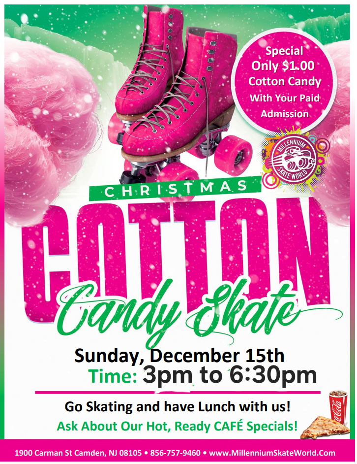 Cotton candy skate 3pm