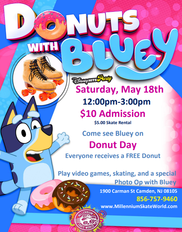Bluey and Donuts
