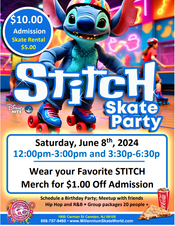 Stitch family skate