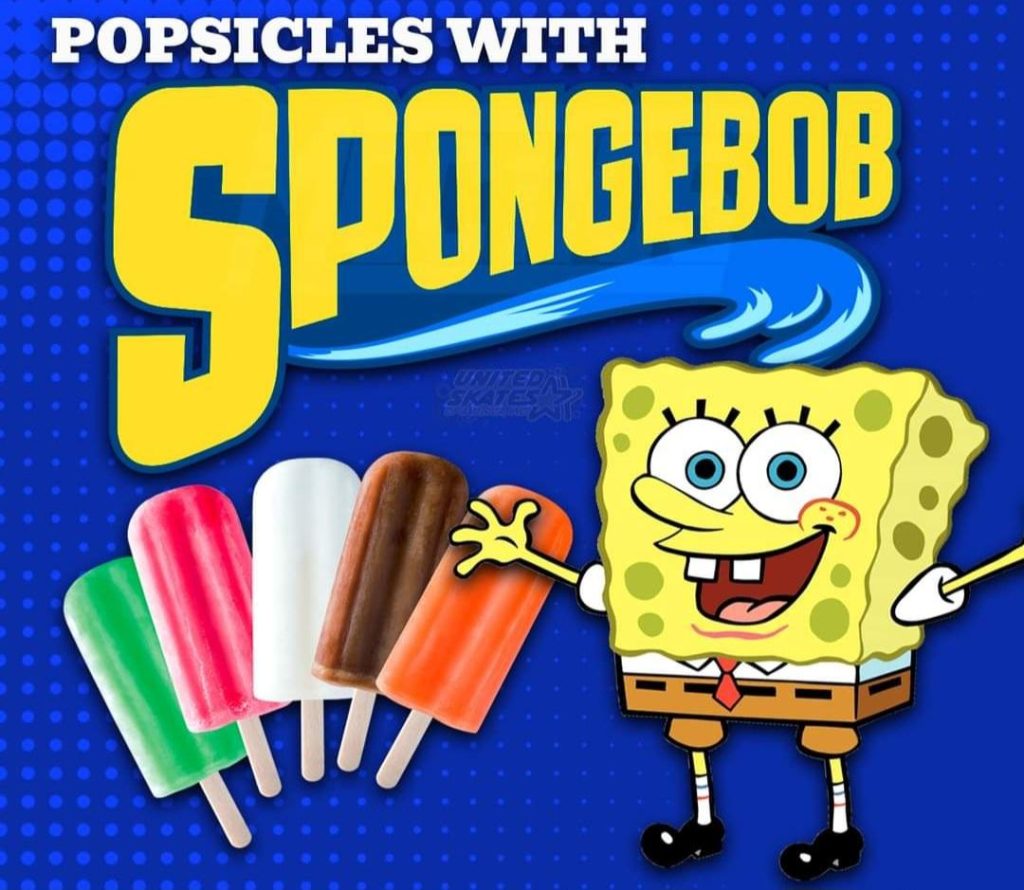 Popsicles with Spongebob Millennium Skate World