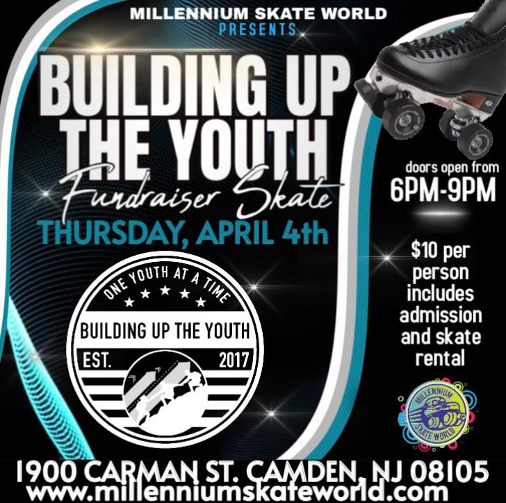 Building up the Youth fundraiser skate party