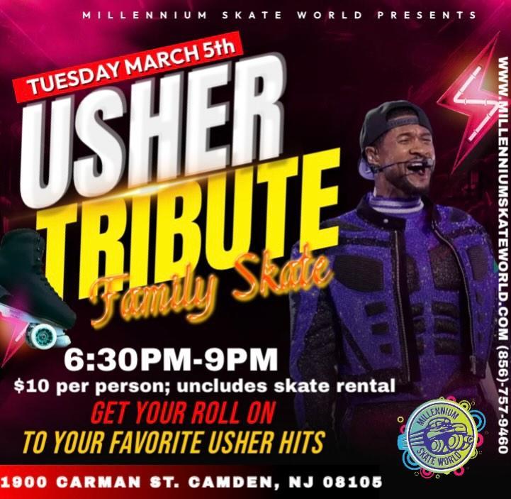 Usher Tribute skate