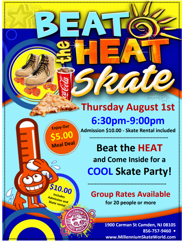 Beat the Heat family skate