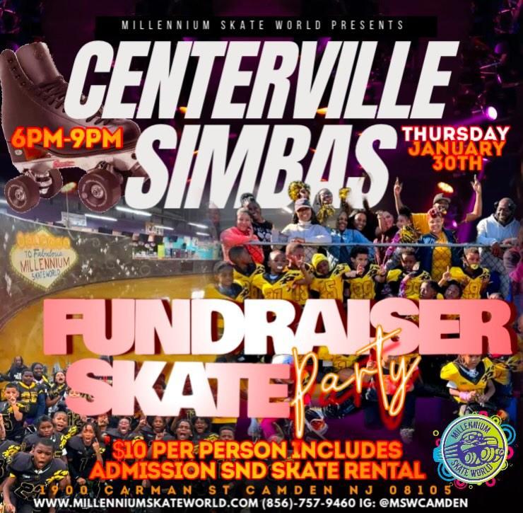 Centerville Simbas Fundraiser skate