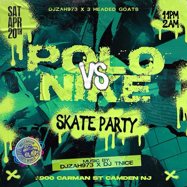 Polo vs Nike Skate party