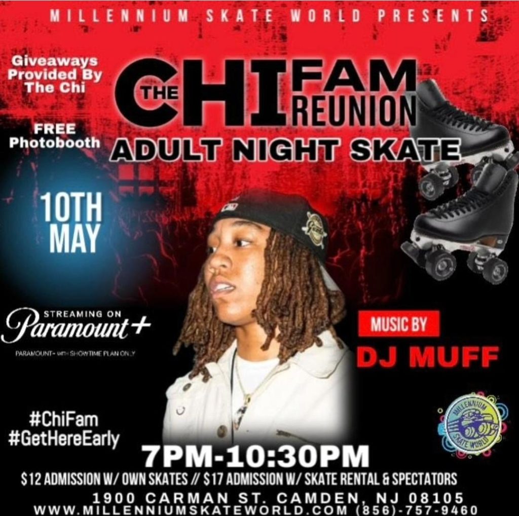 “The CHI Fam Reunion” Adult Night Skate | Millennium Skate World