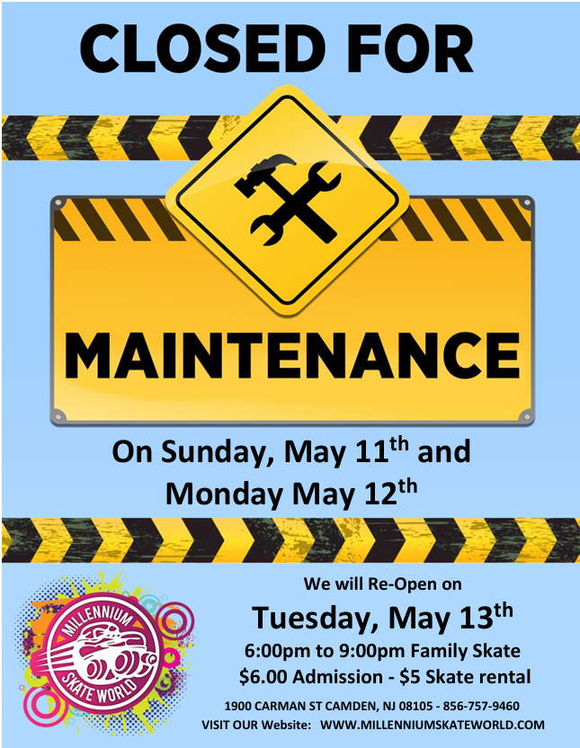 closed for maintenance