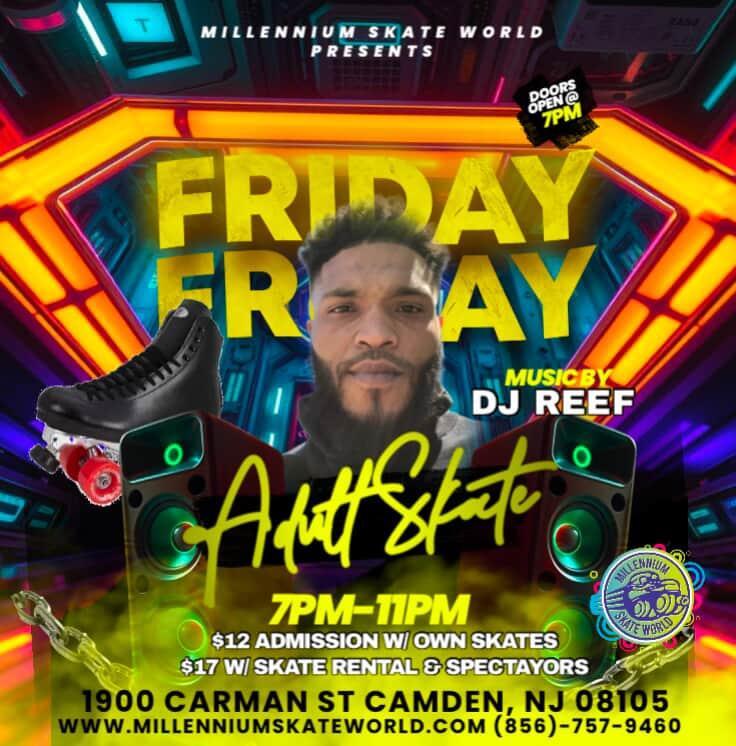 Friday Adult Night Skate