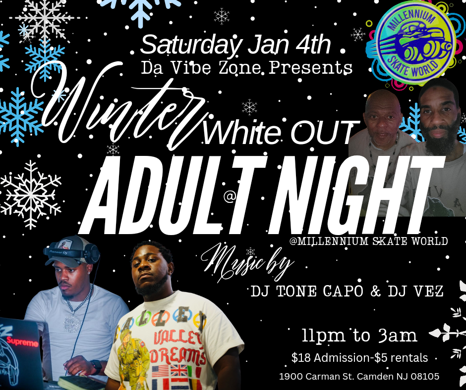 Winter White Out Adult Skate