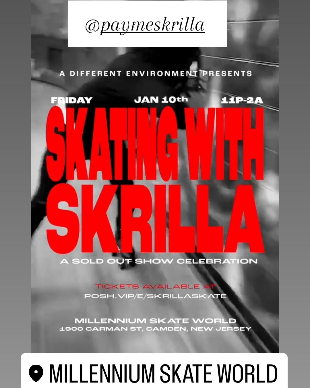 Skrilla Skate party