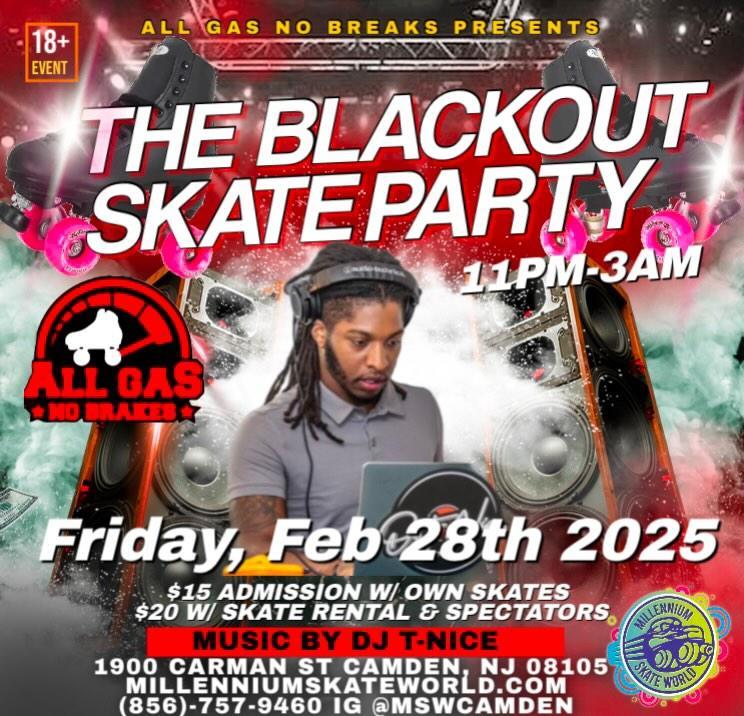 Blackout adult skate