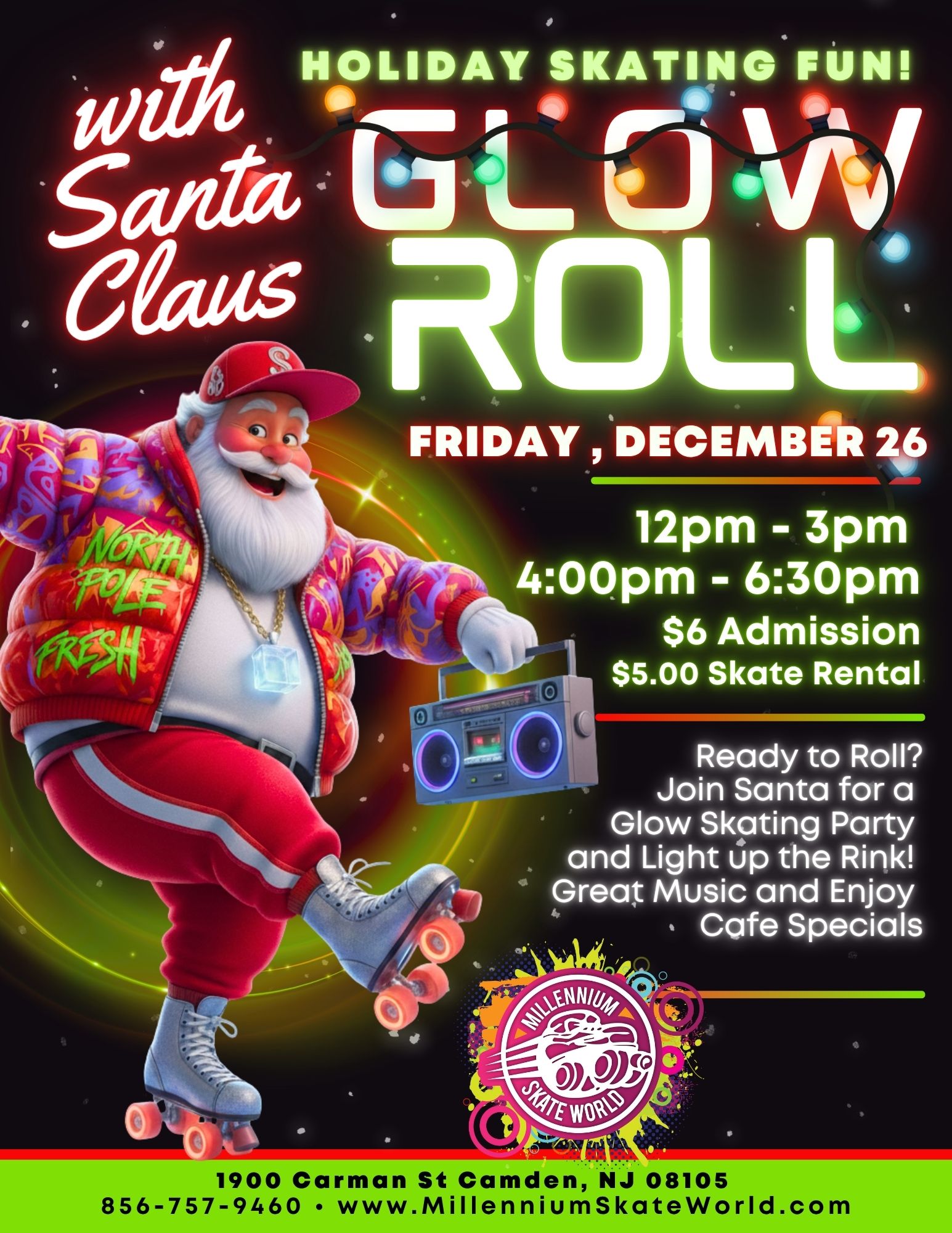 Santa Glow Roll