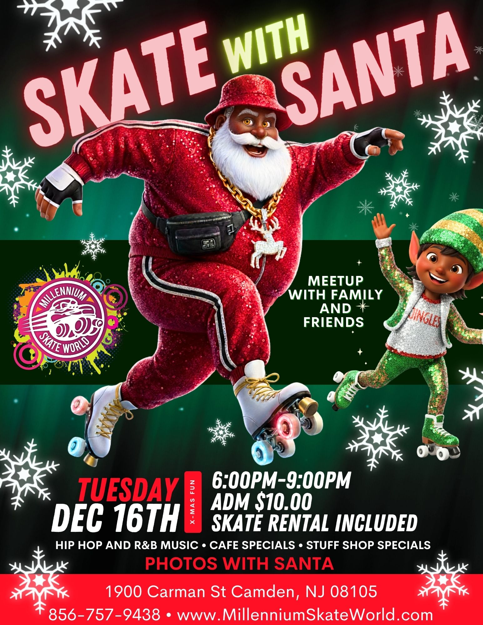 Skate with Santa