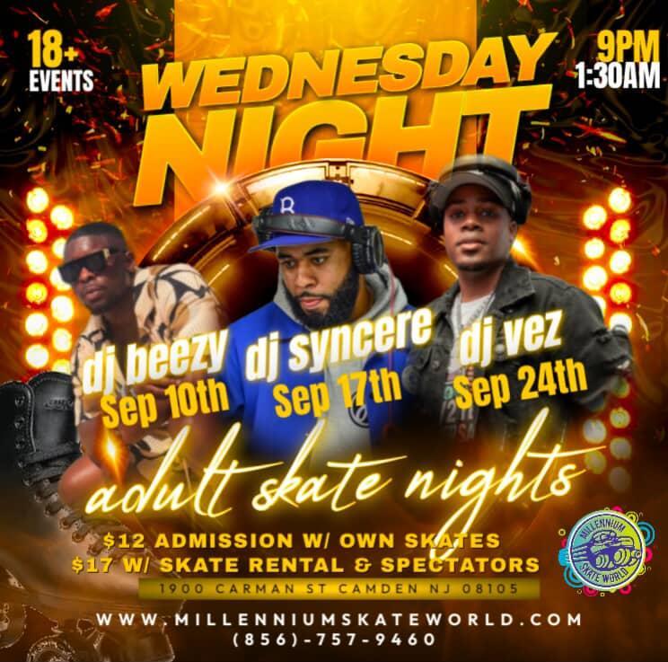 Wed Adult skate