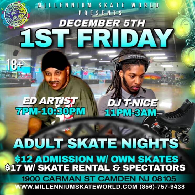 1st Friday Adult skate