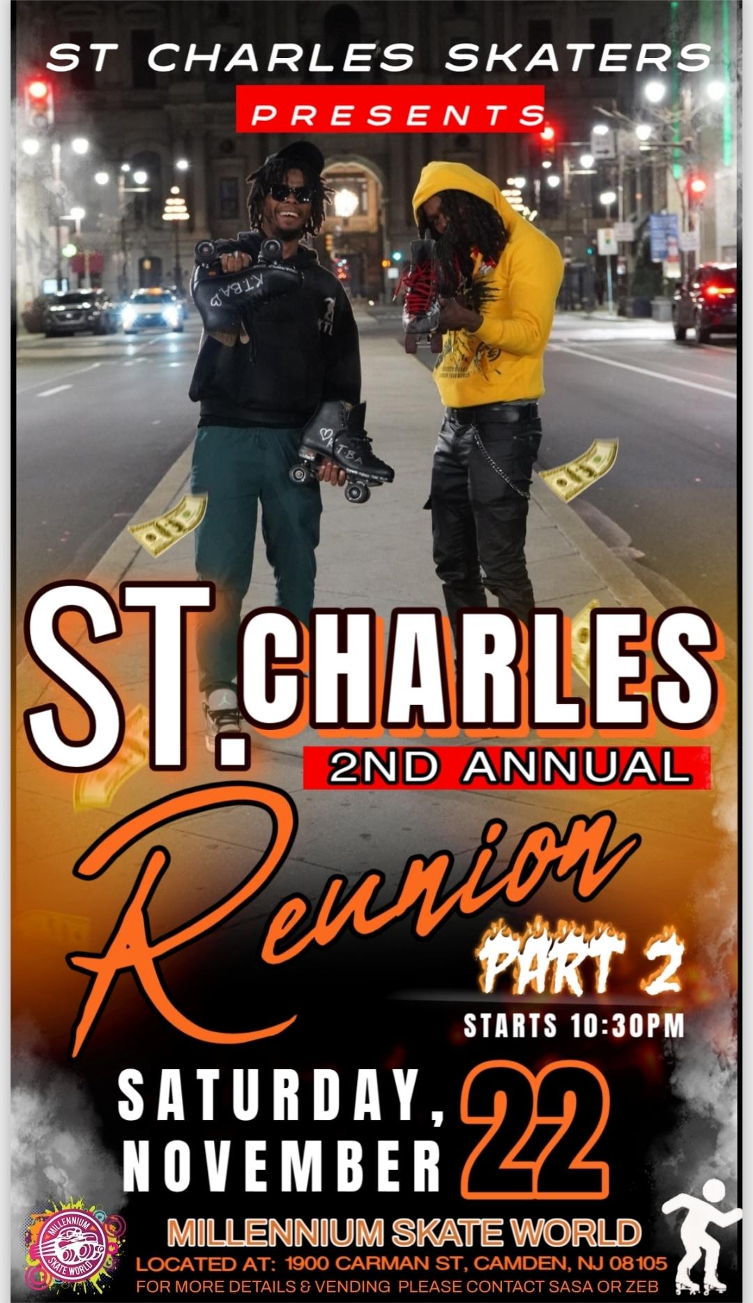 St Charles Skate party