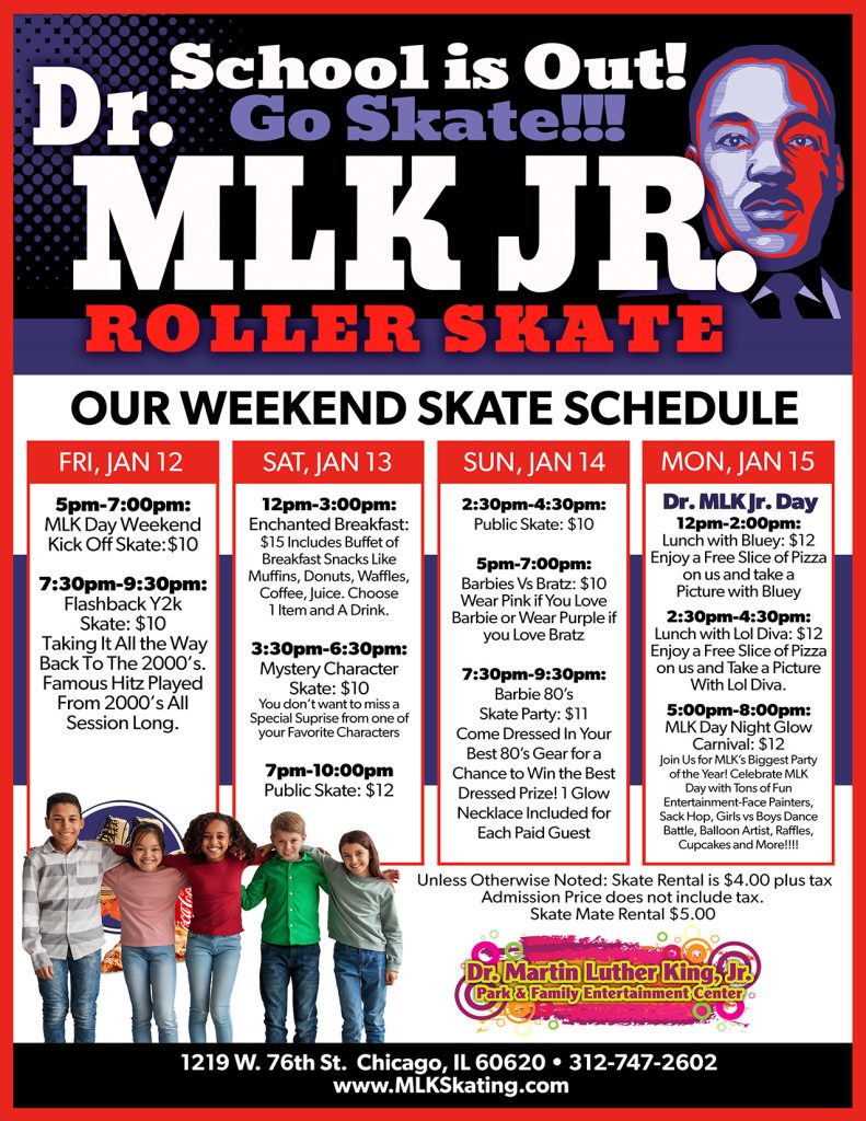 MLK Skating MLK Weekend 2024
