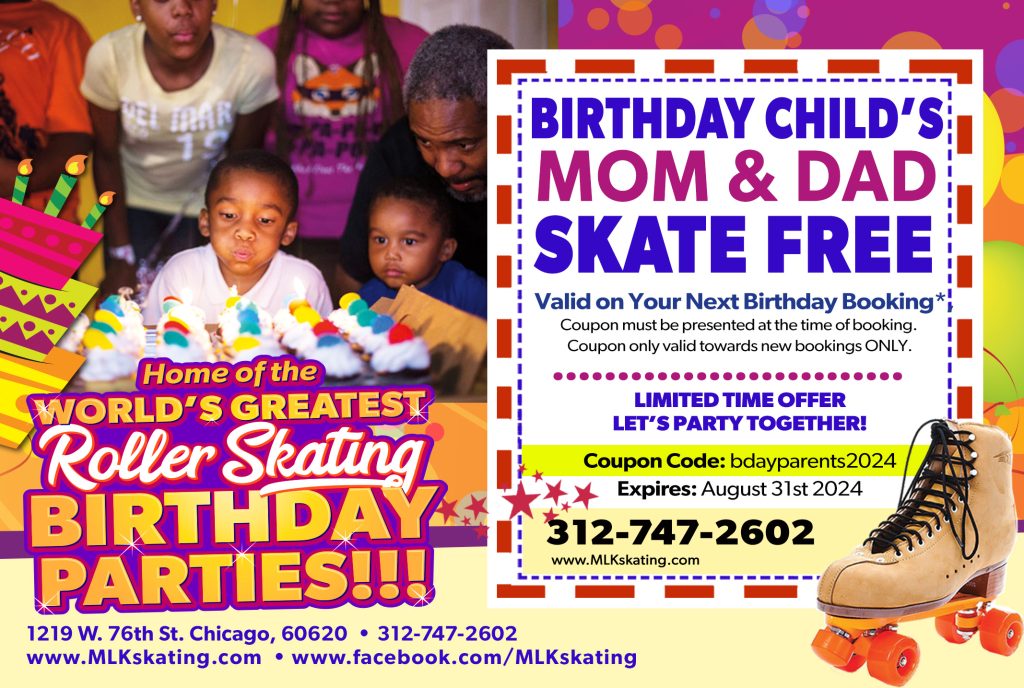 Kids Birthday Party Special at MLK Skating & Bowling