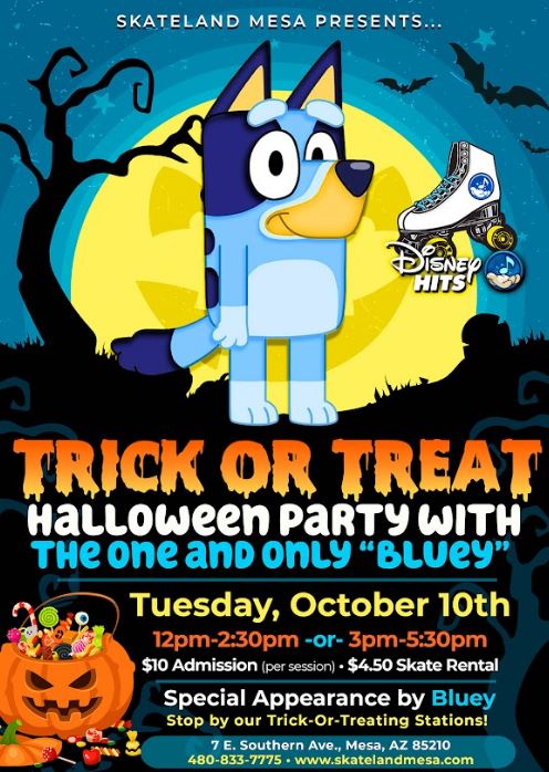 Trick-Or-Treat Halloween Party with Bluey