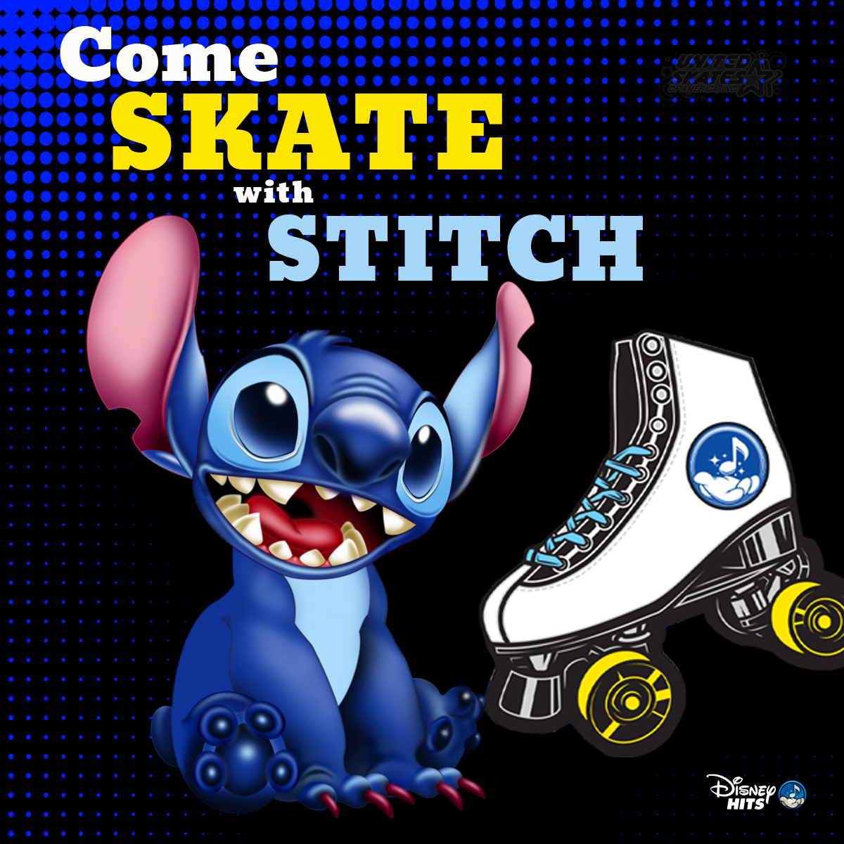 Skateland Mesa Skate with Stitch