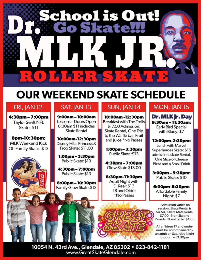 Great Skate MLK Weekend 2024
