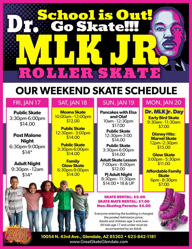 Great Skate MLK Weekend