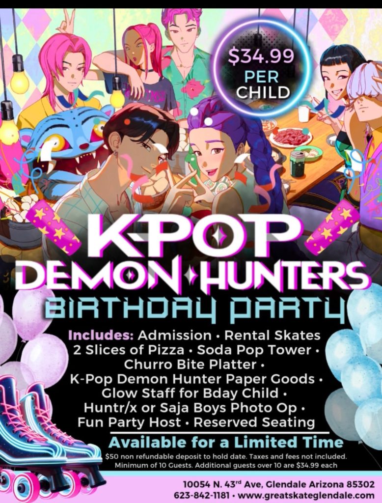 K-POP Bday Package at Great Skate