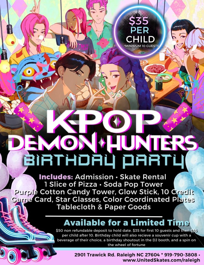 K POP Demon Hunters Birthday Party Package