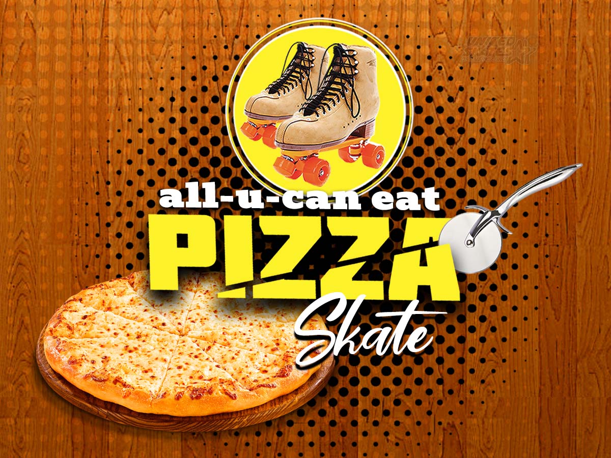 all you can eat pizza at skate world