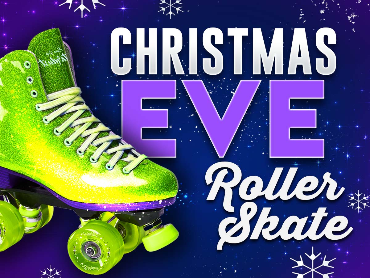 Christmas eve with the grinch at skate world